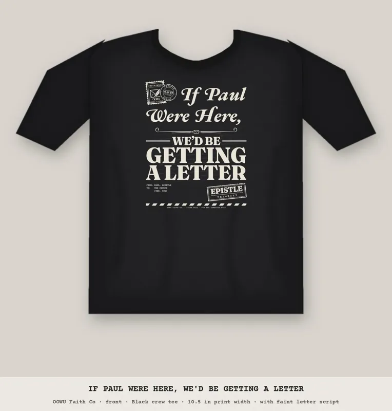 If Paul Were Here design